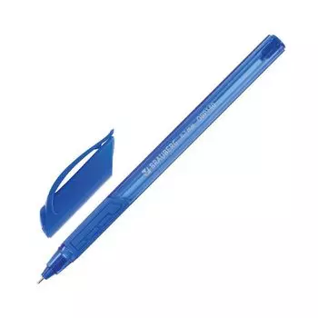 Ручка шариковая масляная BRAUBERG Extra Glide GT Tone, СИНЯЯ, узел 0,7 мм, линия письма 0,35 мм, OBP140, (36 шт.)