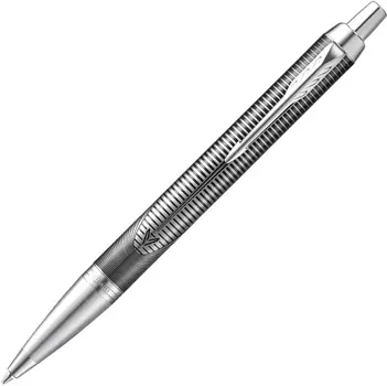 Ручка шариковая Parker IM Premium SE K325 (2074144) Metallic Pursuit F черные чернила подар.кор.