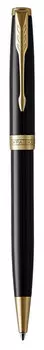 Ручка шариковая Parker Sonnet Core K530 (1931497) LaqBlack GT M черные чернила подар.кор.