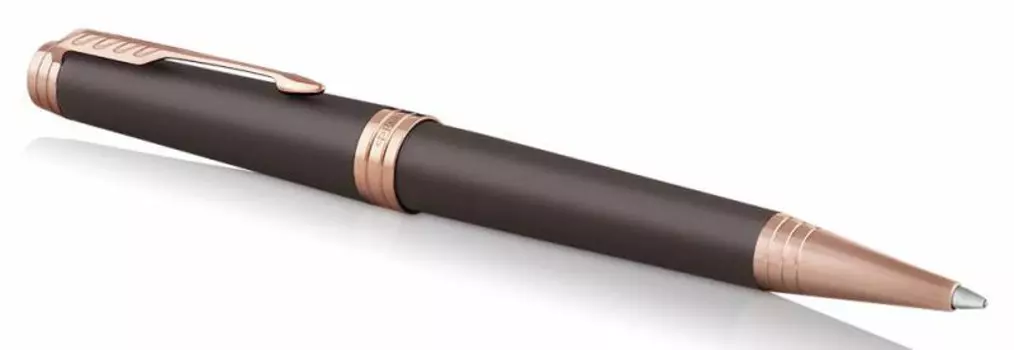Ручка шариковая Premier K560 Soft (1931408) Brown PGT M черные чернила подар.кор.