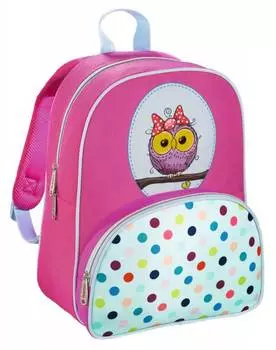 Рюкзак детский Hama Sweet Owl розовый/голубой (139105)