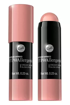 Румяна в стике Bell Hypo Hypoallergenic Creamy Rouge Glow Stick, Гипоаллергенные Тон 02