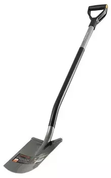 Садовая лопата Эргономик с закругленным лезвием Fiskars (131400)