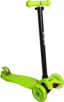 Самокат детский Atemi Super Rider , AKC02B, светодиоды перед, ЗЕЛЕНЫЙ