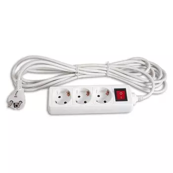 Сетевой фильтр Buro BU-PS3.5/W 5м (3 розетки) белый