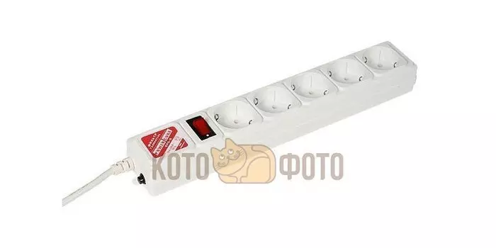 Сетевой фильтр Power Cube SPG-B-6-WHITE 1.9м (5 розеток) белый