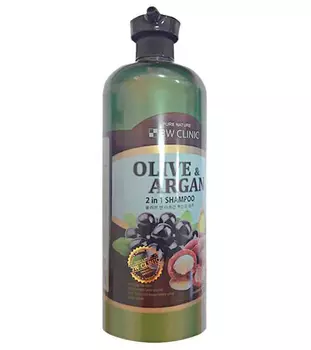 Шампунь 3W "Olive&amp;Argan 2in1 Shampoo", 500мл