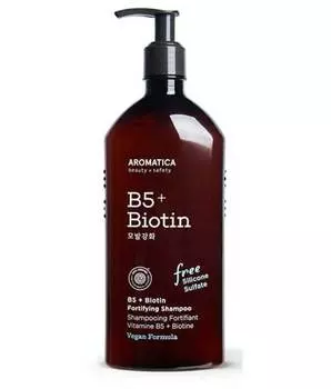 Шампунь Aromatica B5+Biotin Fortifying Shampoo 400ML