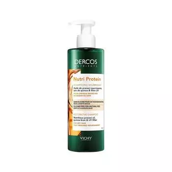 Шампунь для секущихся и поврежденных волос DERCOS NUTRIENTS Nutri Protein Vichy, 250 мл