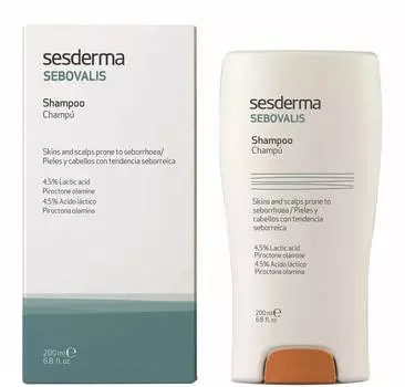 Шампунь для волос SESDERMA Sebovalis, 200 мл