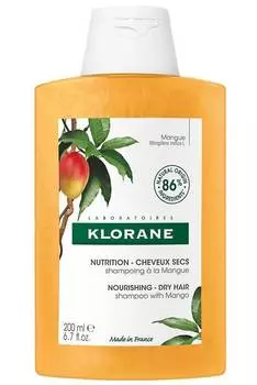Шампунь Klorane с маслом Манго 200 мл