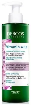 Шампунь Vichy Dercos Nutrients Vitamin для блеска волос 250мл