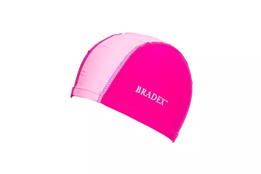 Шапочка для плавания (полиамид), розовая (Swimming cap)