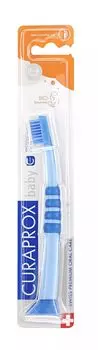 Щетка зубная детская Curaprox Куракид от 0 до 4 лет с гумированной ручкой (CK4260)