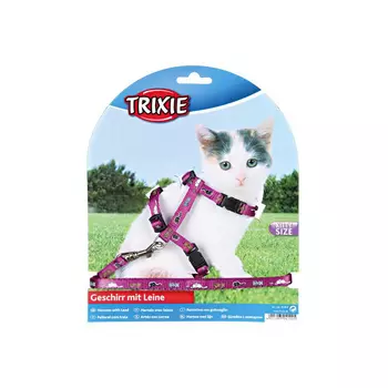 Шлейка для котят TRIXIE 4144 с поводком нейлон