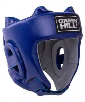 Шлем боксёрский Green Hill TRAINING PU, HGT-9411, Синий, L