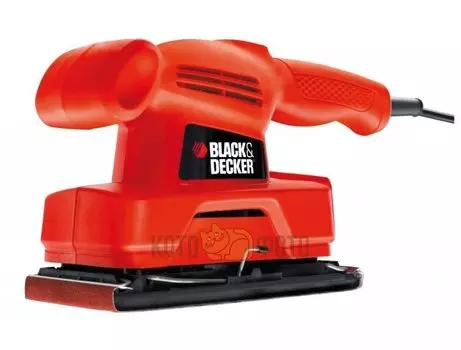 Шлифмашина вибрационная Black &amp; Decker (B&amp;D) KA300-XK