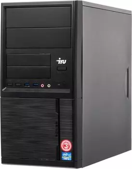 Системный блок IRU Office 313 MT (1175752) черный