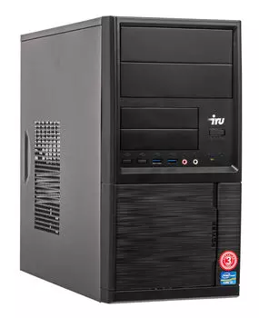 Системный блок IRU Office 315 MT (1418979) черный