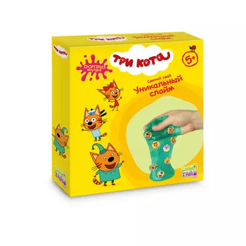Слайм тайм Набор "Три кота" в кор. 25,5x22,5x5 см