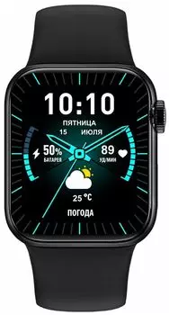 Смарт-часы SunWind SW50 1.75" черный (SW50B)