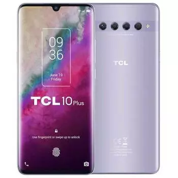 Смартфон TCL 10 Plus 6/256Gb Starlight Silver