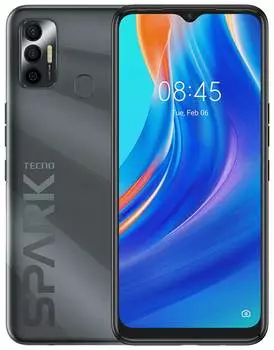 Смартфон Tecno Spark 7 4/64Gb Magnet black