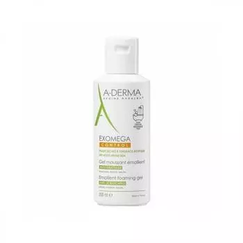 Смягчающий пенящийся гель A-Derma Exomega Control, 200 мл