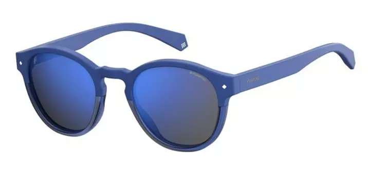 Солнцезащитные очки унисекс Polaroid 6042/S BLUE (201012PJP495X)