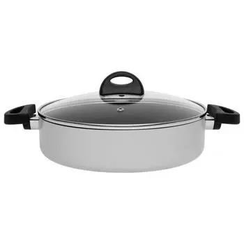 Сотейник Berghoff Eclipse 26см 3,2л с двумя ручками, серый