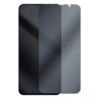 Стекло защитное гибридное Антишпион Krutoff для Meizu 16