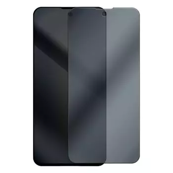 Стекло защитное гибридное Антишпион Krutoff для Nokia X20
