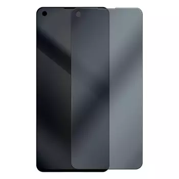 Стекло защитное гибридное Антишпион Krutoff для Oppo A74