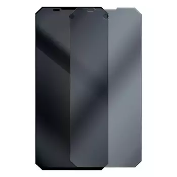 Стекло защитное гибридное Антишпион Krutoff для Oukitel WP17