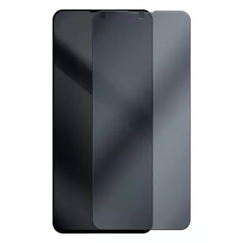Стекло защитное гибридное Антишпион Krutoff для Realme XT