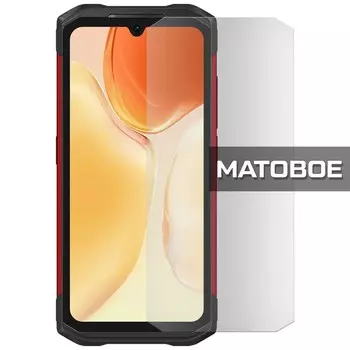 Стекло защитное гибридное МАТОВОЕ Krutoff для Doogee S98