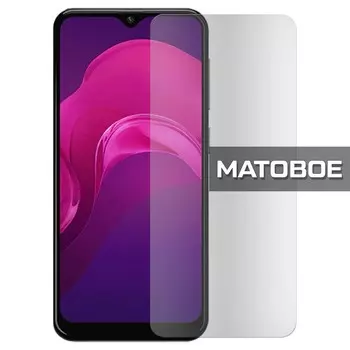 Стекло защитное гибридное МАТОВОЕ Krutoff для Doogee X93
