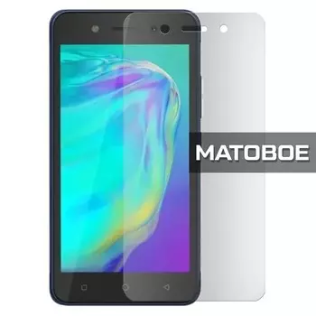 Стекло защитное гибридное МАТОВОЕ Krutoff для ITEL A17