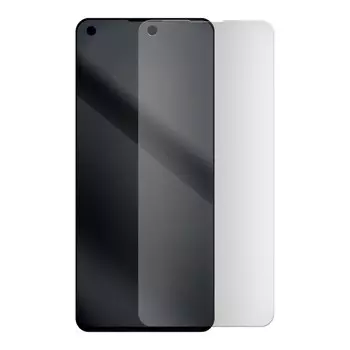 Стекло защитное гибридное МАТОВОЕ Krutoff для Oppo A74
