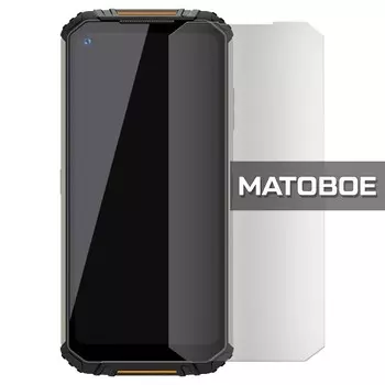 Стекло защитное гибридное МАТОВОЕ Krutoff для Oukitel WP16