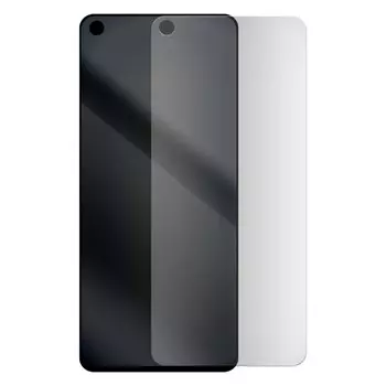 Стекло защитное гибридное МАТОВОЕ Krutoff для Realme 8i