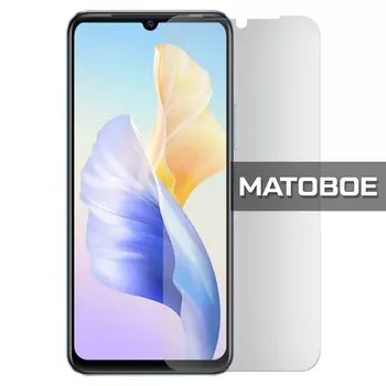 Стекло защитное гибридное МАТОВОЕ Krutoff для Vivo V23e