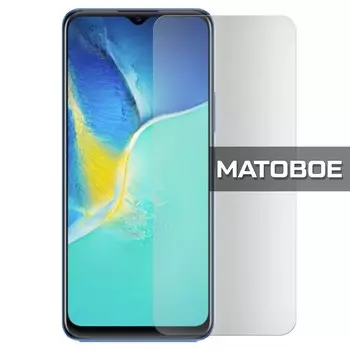 Стекло защитное гибридное МАТОВОЕ Krutoff для Vivo Y01