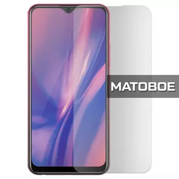 Стекло защитное гибридное МАТОВОЕ Krutoff для Vivo Y11
