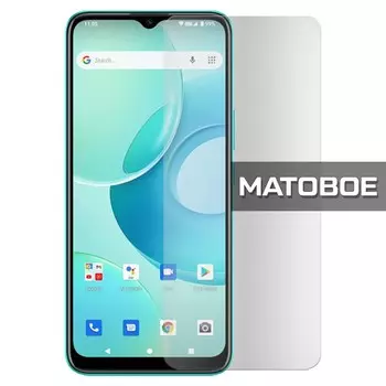 Стекло защитное гибридное МАТОВОЕ Krutoff для Wiko T10