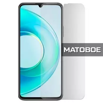 Стекло защитное гибридное МАТОВОЕ Krutoff для Wiko T3