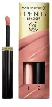 Стойкая губная помада и увлажняющий блеск Max Factor Lipfinity, 160 тон