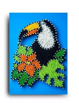 Стринг арт STRING ART LAB A4014 Тукан