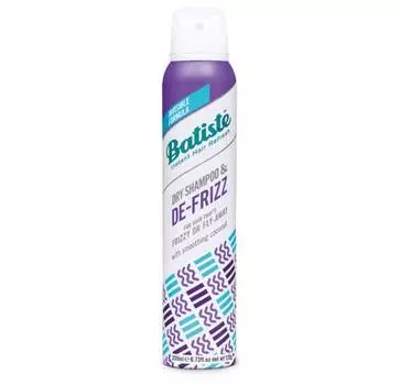 Сухой шампунь для волос Batiste DE-FRIZZ для непослушных и вьющихся волос 200 мл