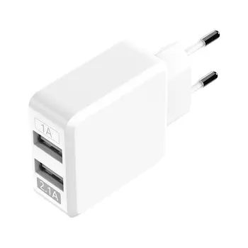 СЗУ OLMIO 2USB 2.1A White